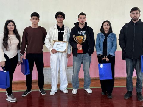 Gəncə Dövlət Universitetinin komandası qalib gəldi - FOTO