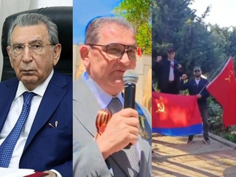Hər kəsi maraqlandıran sual - SSRİ bayrağı qaldıranlar Mehdiyevin adamlarıdır?