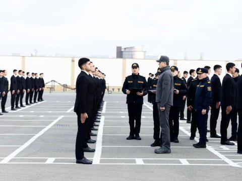 Qarabağı azad edənlər polisə işə götürüldü - VİDEO