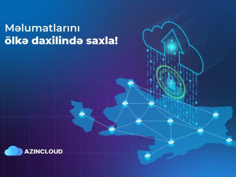 “AZINCLOUD” ilə məlumatlarını ölkə daxilində saxla
