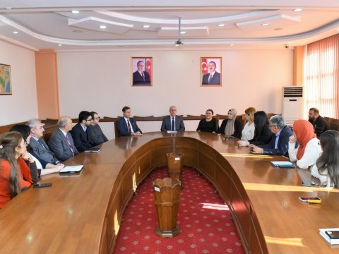 Türkiyəli professorlar BMU-da - FOTOLAR