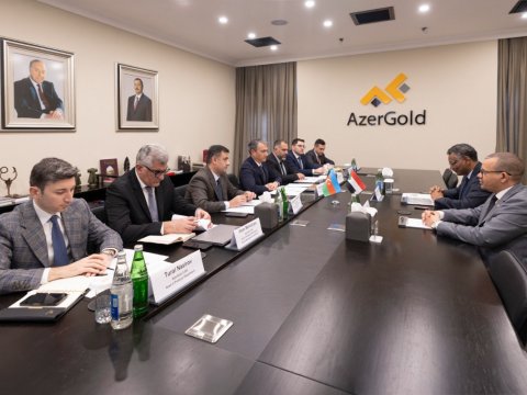 “AzerGold”da Sudan Respublikasının ölkəmizdəki səfiri ilə görüş keçirilib - FOTO