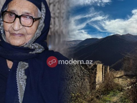 113 yaşlı Xeyrənsə nənə: Dünyanın ən gözəl yerinə köçmüşəm!