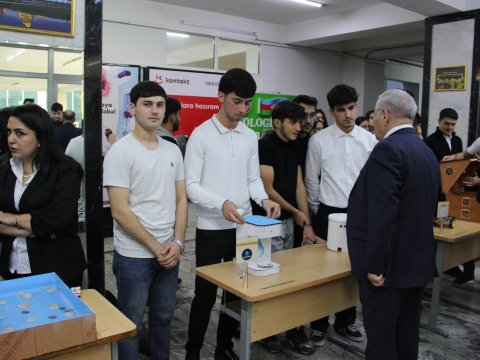 Kooperasiya Universitetində sərgi keçirilib - FOTOLAR