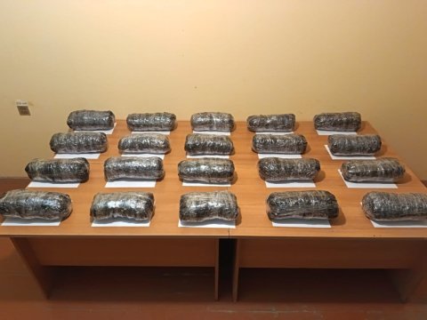 İrandan Azərbaycana 21 kq-dan çox narkotik keçirmək istədilər