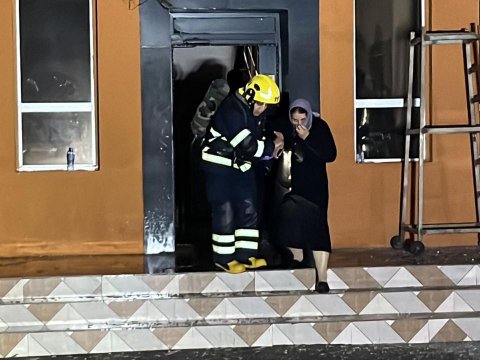 Yasamaldakı yanğın baş verən binada bərpa işlərinə başlanılıb