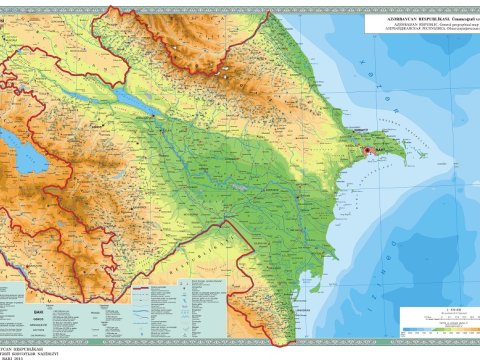 Azərbaycanda yeni xəritə hazırlandı