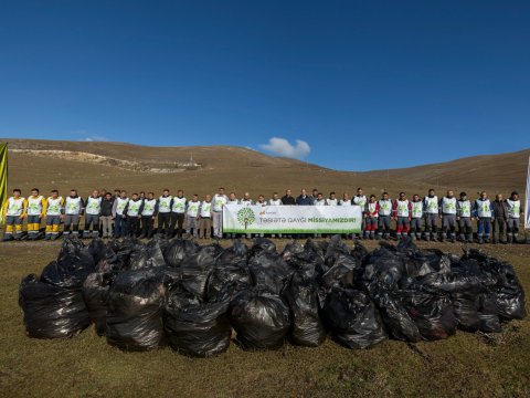Daşkəsəndə növbəti ekoloji aksiya təşkil edilib - FOTO
