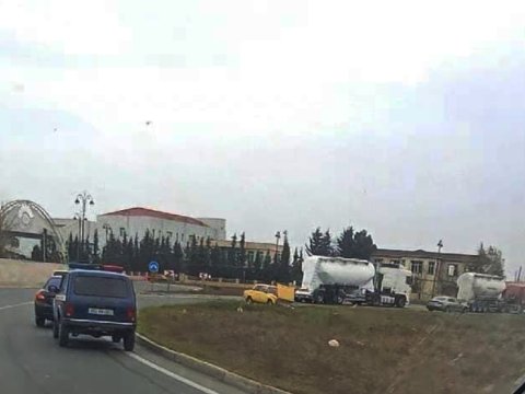 Biləsuvarda qəza - yaralılar var