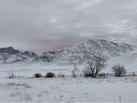 Naxçıvanda dağlıq ərazilərə qar yağır