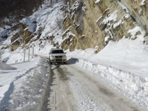 Xınalıqda köməksiz qalan turist xilas edildi