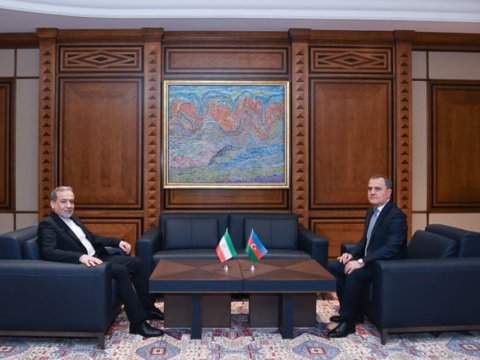 Əraqçi Ceyhun Bayramovla görüşüb - FOTO 