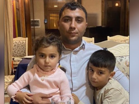 Yanğında həlak olan ailə Gədəbəydə dəfn edilib