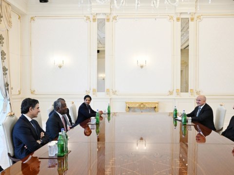 Prezident daha bir qəbul keçirdi