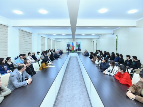 Dünya şöhrətli alim BMU-da&nbsp;- FOTO