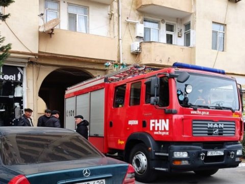 Sabunçuda PARTLAYIŞ - Dağıntılar altında qalanlar var