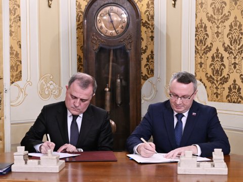 &nbsp;Azərbaycanla Slovakiya arasında beş sənəd imzalandı