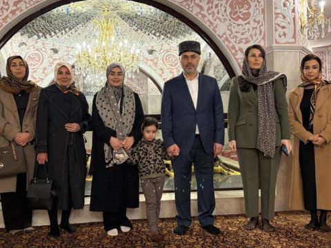 İran XİN başçısının xanımı Bibiheybət məscidinə getdi -&nbsp;FOTOLAR