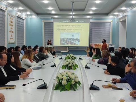 Gəncə Dövlət Universitetində&nbsp;müsabiqənin final mərhələsi keçirilib