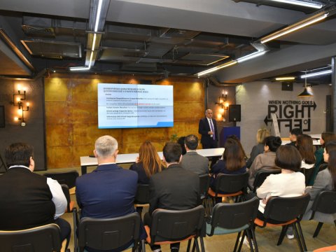 Nazirliyin əməkdaşları üçün təlim keçirildi - FOTOLAR