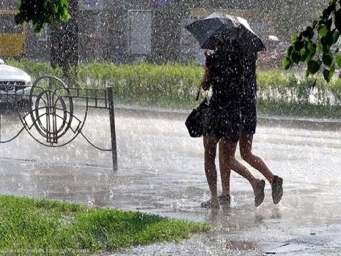 Leysan yağışlar davam edəcək - Sabahın havası