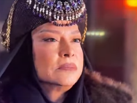 The character of Sara Khatun in a Turkish series - VIDEO