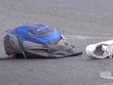 Lənkəranda maşın məktəblini vurdu