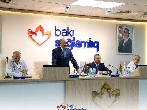 Bakı Sağlamlıq Mərkəzində Heydər Əliyevin anım günü qeyd edilib