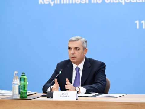 Samir Nuriyev iclas keçirdi