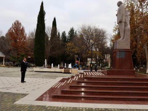 Samuxda Ulu öndərin əziz xatirəsi böyük ehtiramla yad edildi