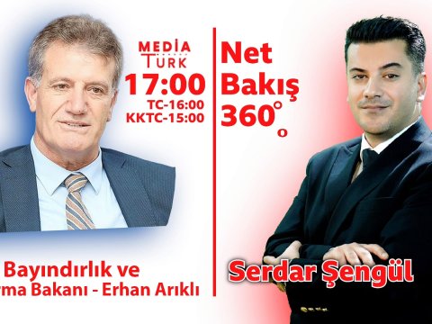 Şimali Kiprin Azərbaycan əsilli naziri MediaTürk TV-də