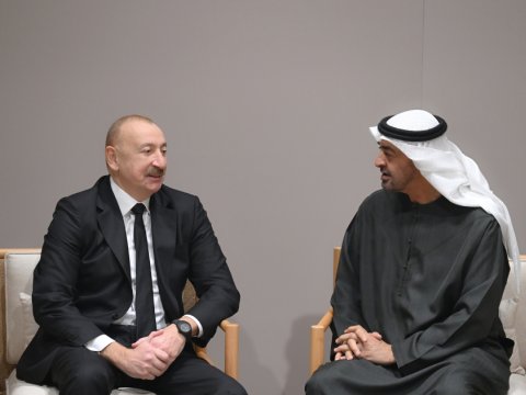 BƏƏ-də&nbsp;İlham Əliyevin şərəfinə nahar verildi