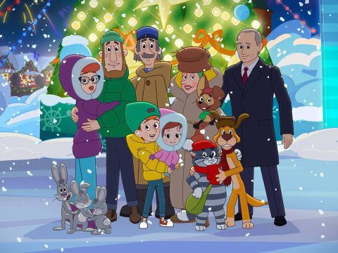 Putin məşhur cizgi filmi personajı oldu -&nbsp;GÖRÜNTÜ
