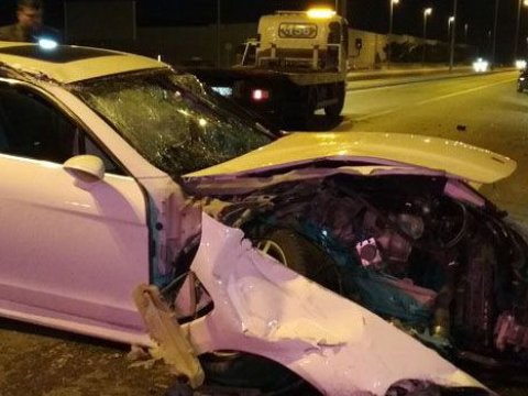 Salyanda ağır qəza - Ölən və yaralananlar var