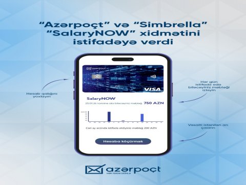 &ldquo;Azərpoçt&rdquo; yeni&nbsp;xidmətini istifadəyə verdi