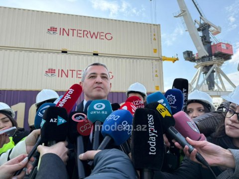 Bakı Limanının HƏDƏFİ: illik konteyner dövriyyəsi 260 minə&nbsp;çatdırılacaq