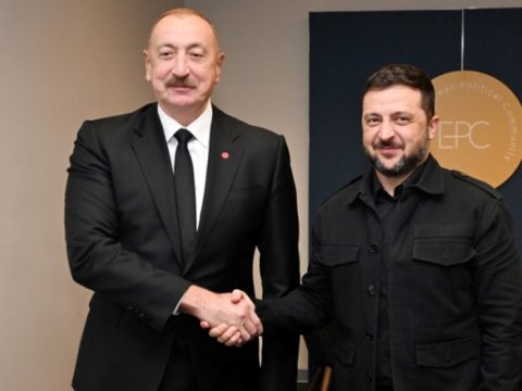 Zelenski İlham Əliyevə məktub YAZDI