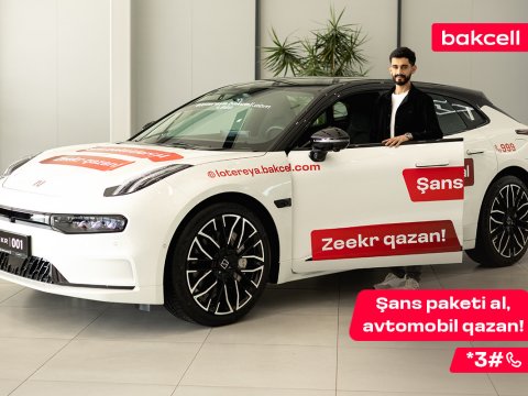 "Bakcell" lotereyasının 11-ci qalibi bəlli olub