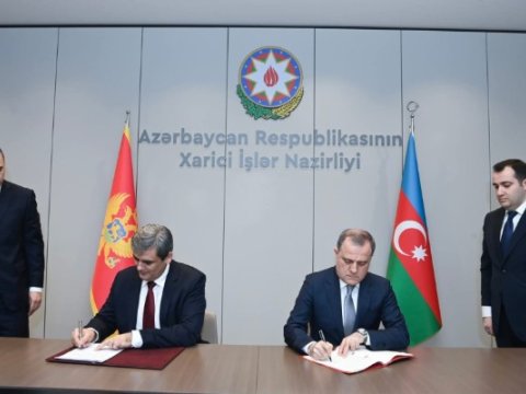 Azərbaycanla Monteneqro arasında Anlaşma Memorandumu imzalandı