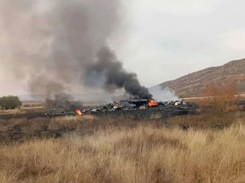 Qəzaya düşən Türkiyə təyyarəsinin &ldquo;qara qutu&rdquo;su&nbsp;araşdırılır