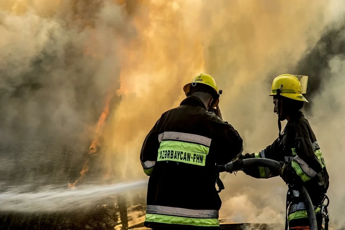 "Məlhəm Hospital"da yanğın