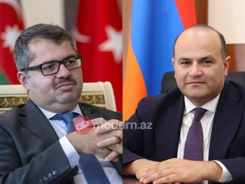 Azərbaycan və Ermənistan səfirləri Zəngəzur dəhlizini MÜZAKİRƏ EDİB