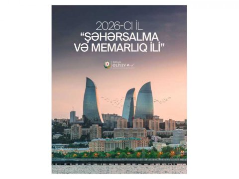 Prezident &ldquo;Şəhərsalma və Memarlıq İli&rdquo; ilə bağlı paylaşım etdi