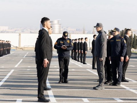 Vilayət Eyvazov&nbsp;13 müharibə iştirakçısını&nbsp;polisə qəbul etdi - Görüntülər