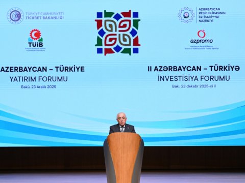 Azərbaycan-Türkiyə İnvestisiya Forumu yeni layihələrin müzakirəsi üçün mühüm platformadır