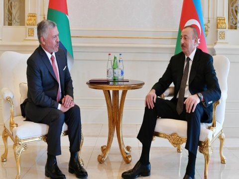 İordaniya Kralı Prezident İlham Əliyevi təbrik etdi