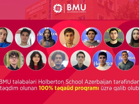 BMU tələbələri &ldquo;Holberton School Azerbaijan&rdquo;ın təqaüd proqramının&nbsp;qalibi oldular