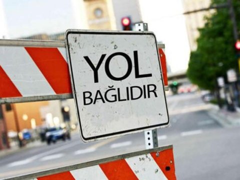 Sürücülərin nəzərinə! - Bu yol bağlanır