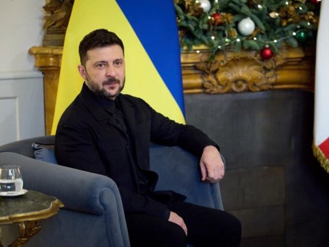 Zelenski Trampın adamları ilə danışıqlar apardı