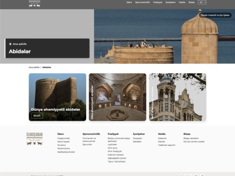 &ldquo;İçərişəhər&rdquo; Qoruğunun yenilənmiş veb-saytı istifadəyə verildi
